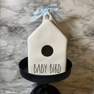 Rae Dunn birdhouse